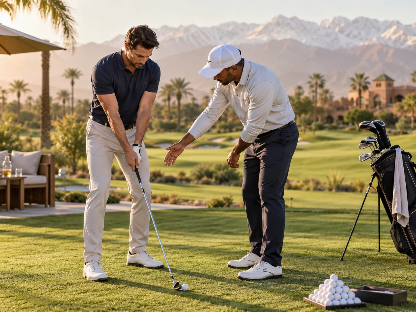 Leçons de golf à Marrakech