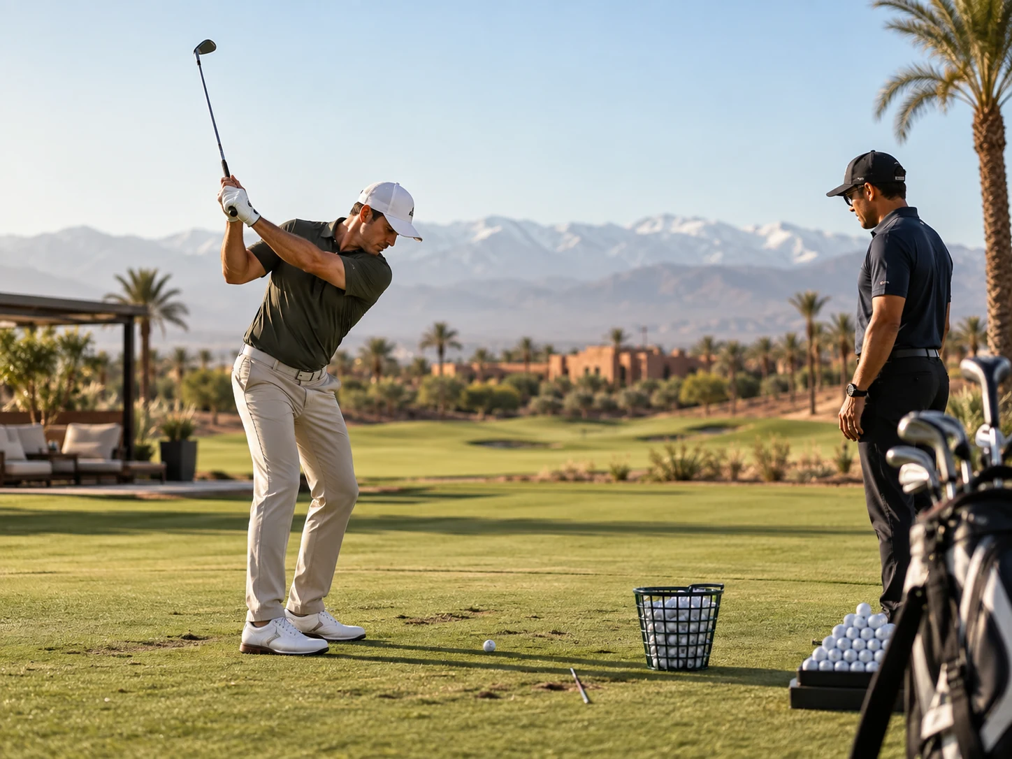 Perfectionnement golf à Marrakech