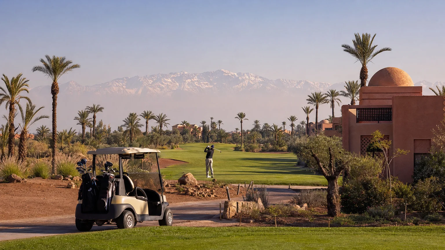 Comment construire un séjour golf de plusieurs jours à Marrakech ?