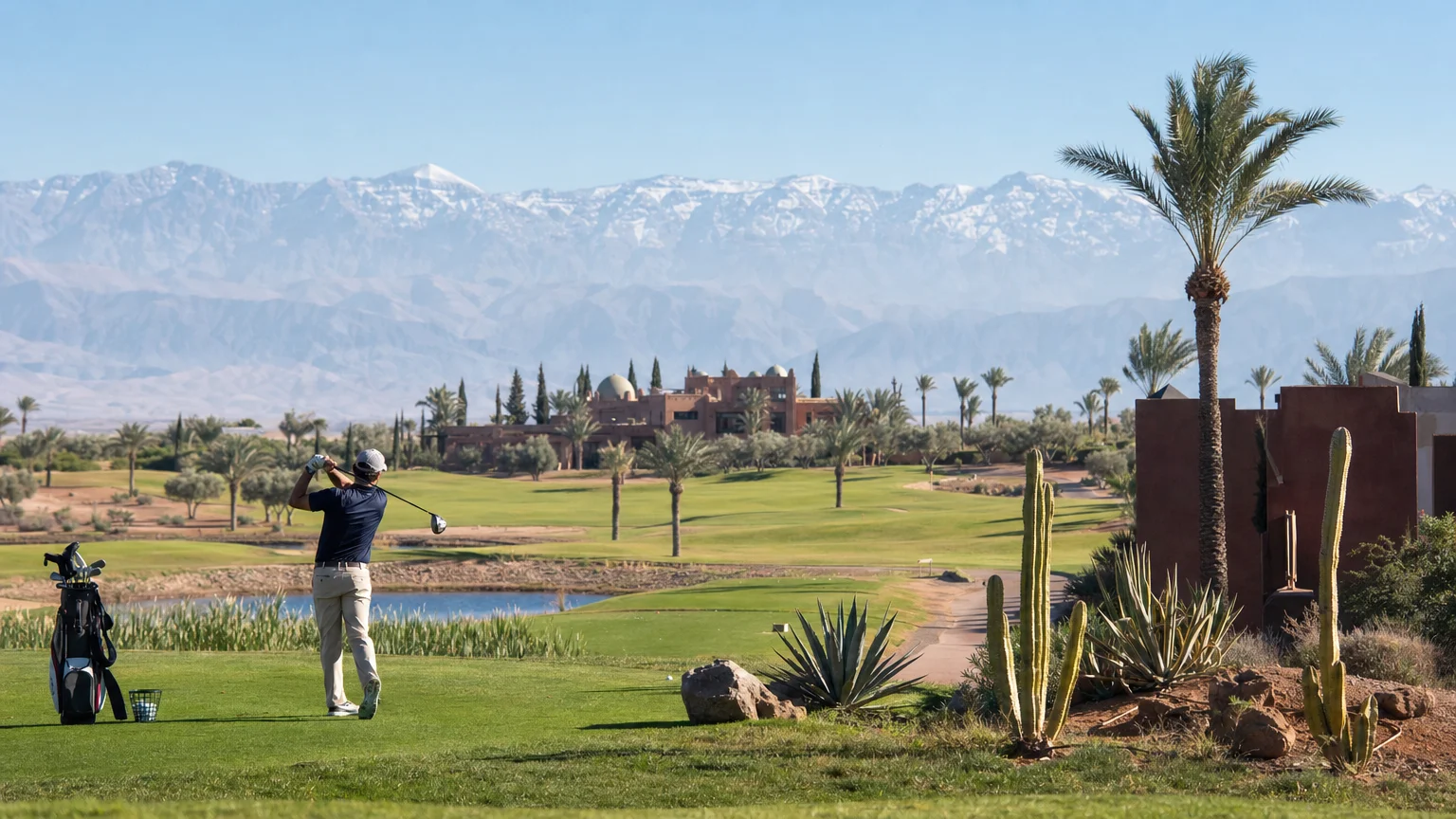 Pourquoi de plus en plus de golfeurs choisissent de s’installer à Marrakech