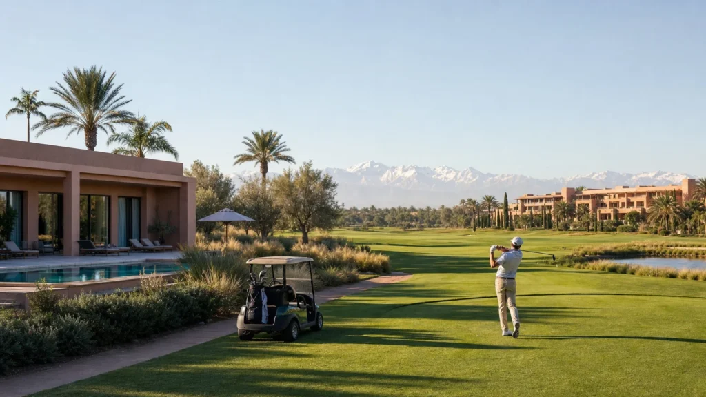 Séjour golf à Marrakech : villa privée ou hôtel, que choisir ?