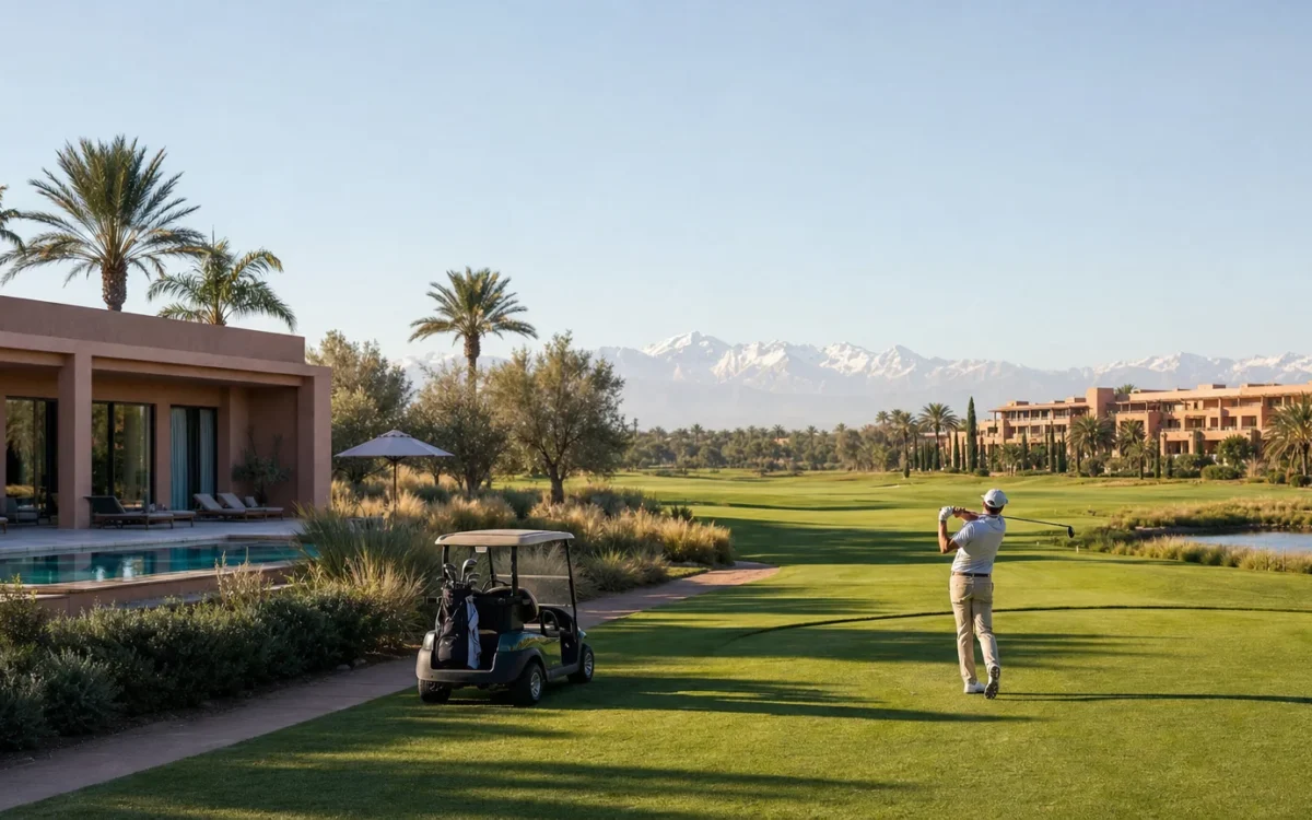 Séjour golf à Marrakech : villa privée ou hôtel, que choisir ?